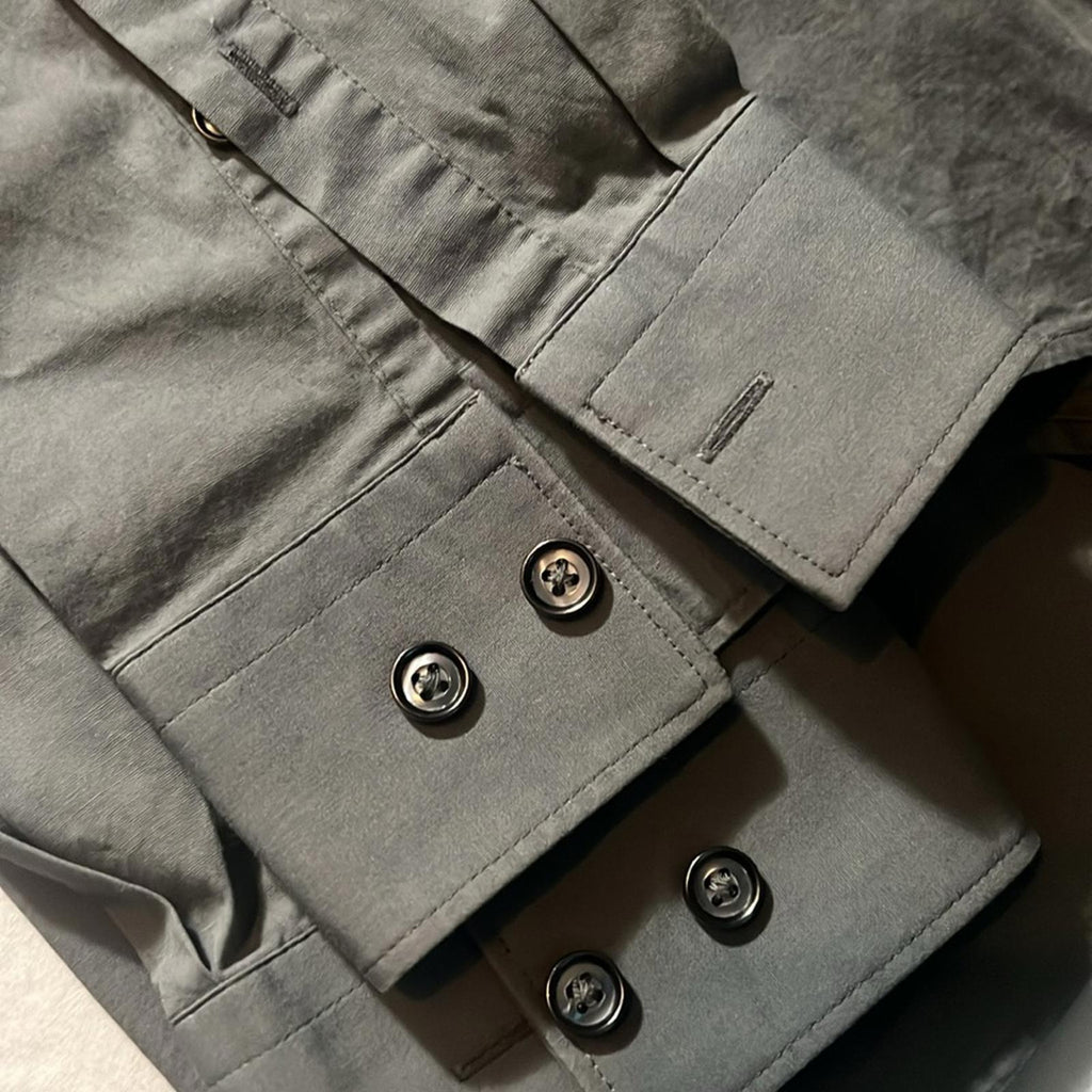 EXPRESS Fitted Fit Casual Shirt w/Strap on Sleeves, Size L (16-16.5) EXCELLENT!