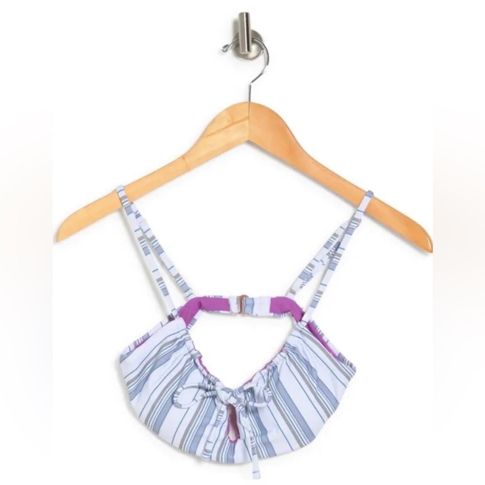 Maaji Skyline Samatha Reversible Keyhole Tie Bikini Top Size XL New w/Tag