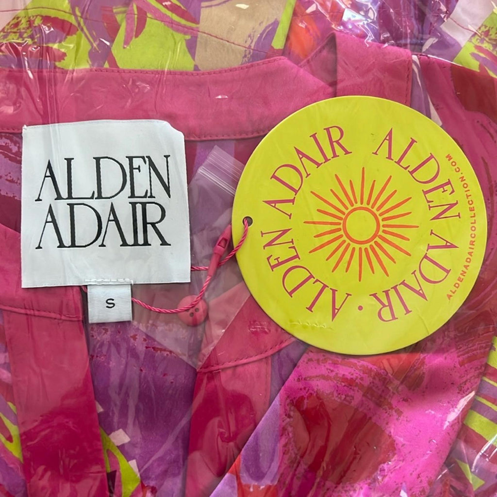 Alden Adair Charlotte Dress in Crazy Crush, Size S New in Original Packaging