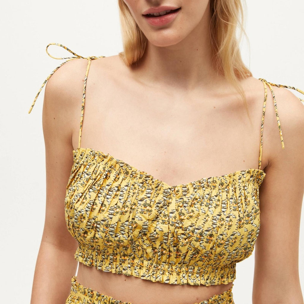 RHODE Pari Cropped Bandeau Top, Size 14 New w/Tag Retail $195, SOLD OUT!