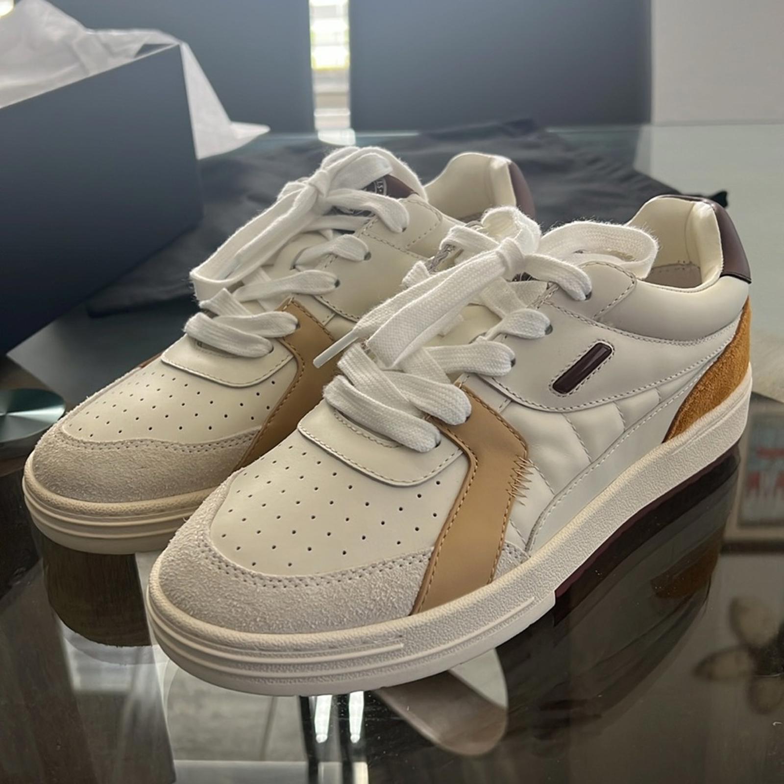 Palm Angels Sneakers in University Beige/Brown Size EU42 US9 New in Box +DustBag