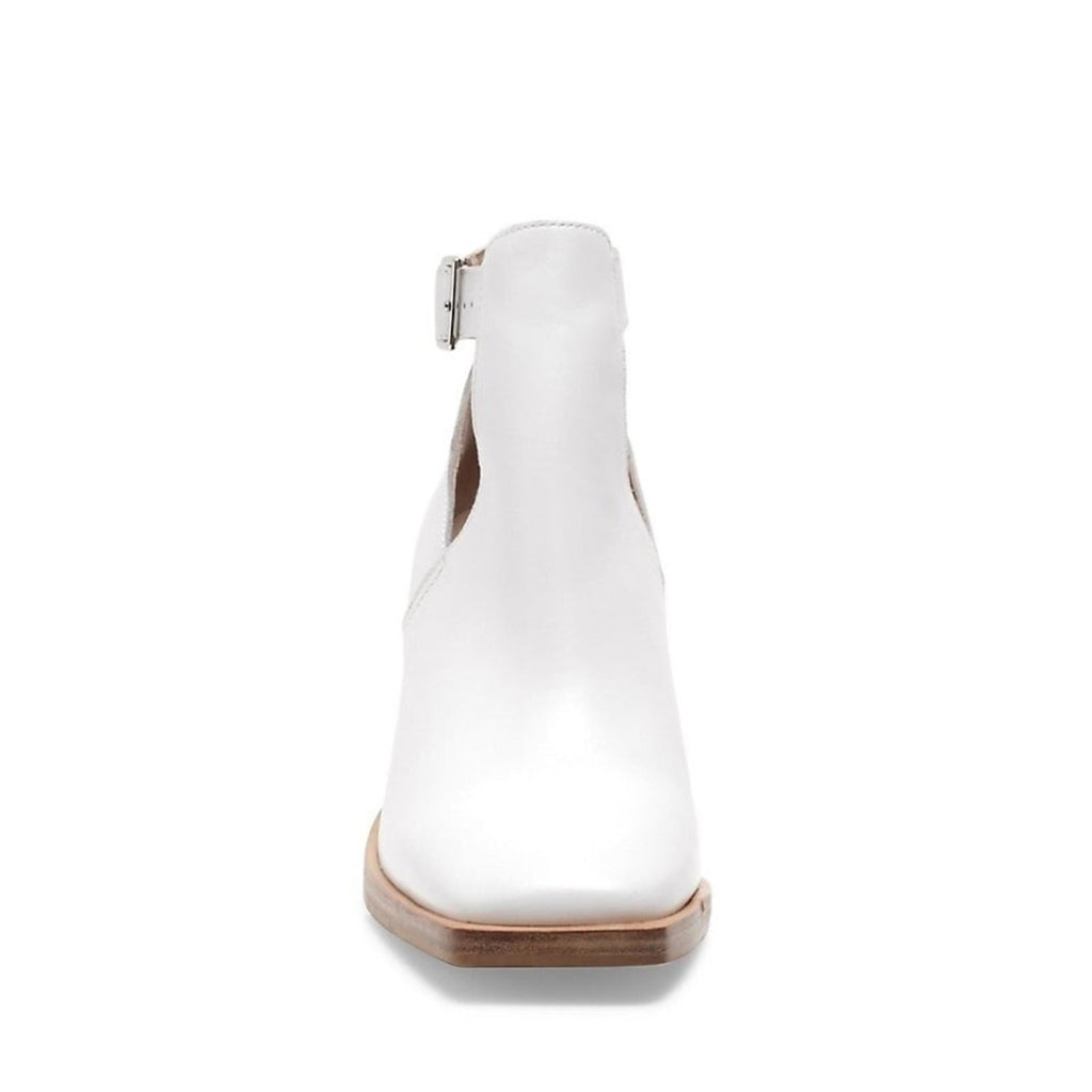 Free People Brady Buckle Booties in White, Size 38.5, New in Box