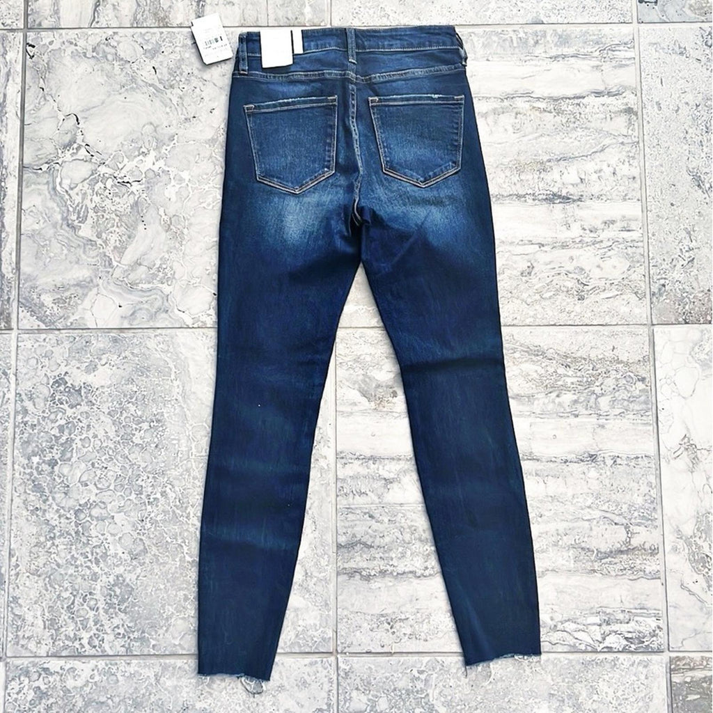 STS Blue Ellie Distressed Ankle Skinny Jeans, 10” High Rise Size 24 New w/Tag