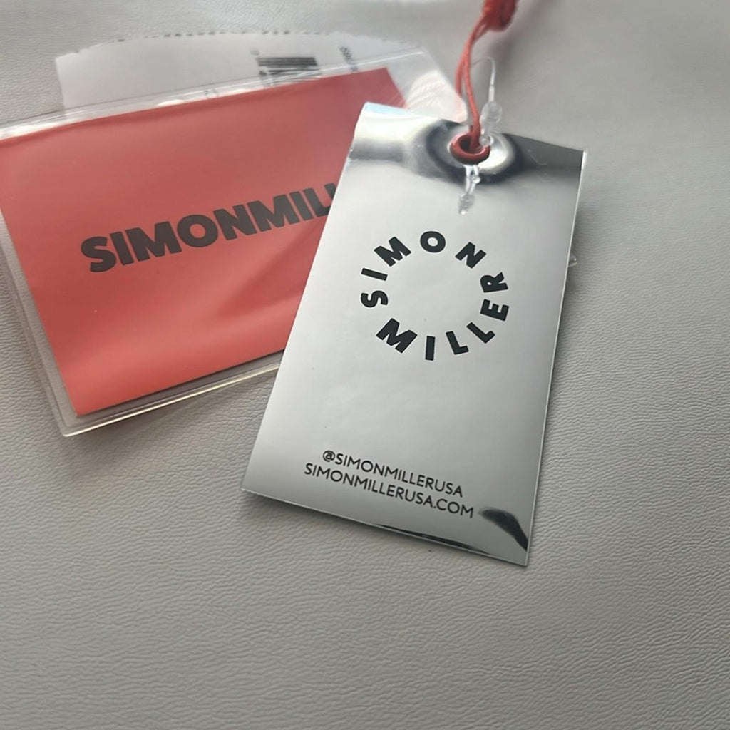 Simon Miller Logo Studio Tote in White, New with Tag