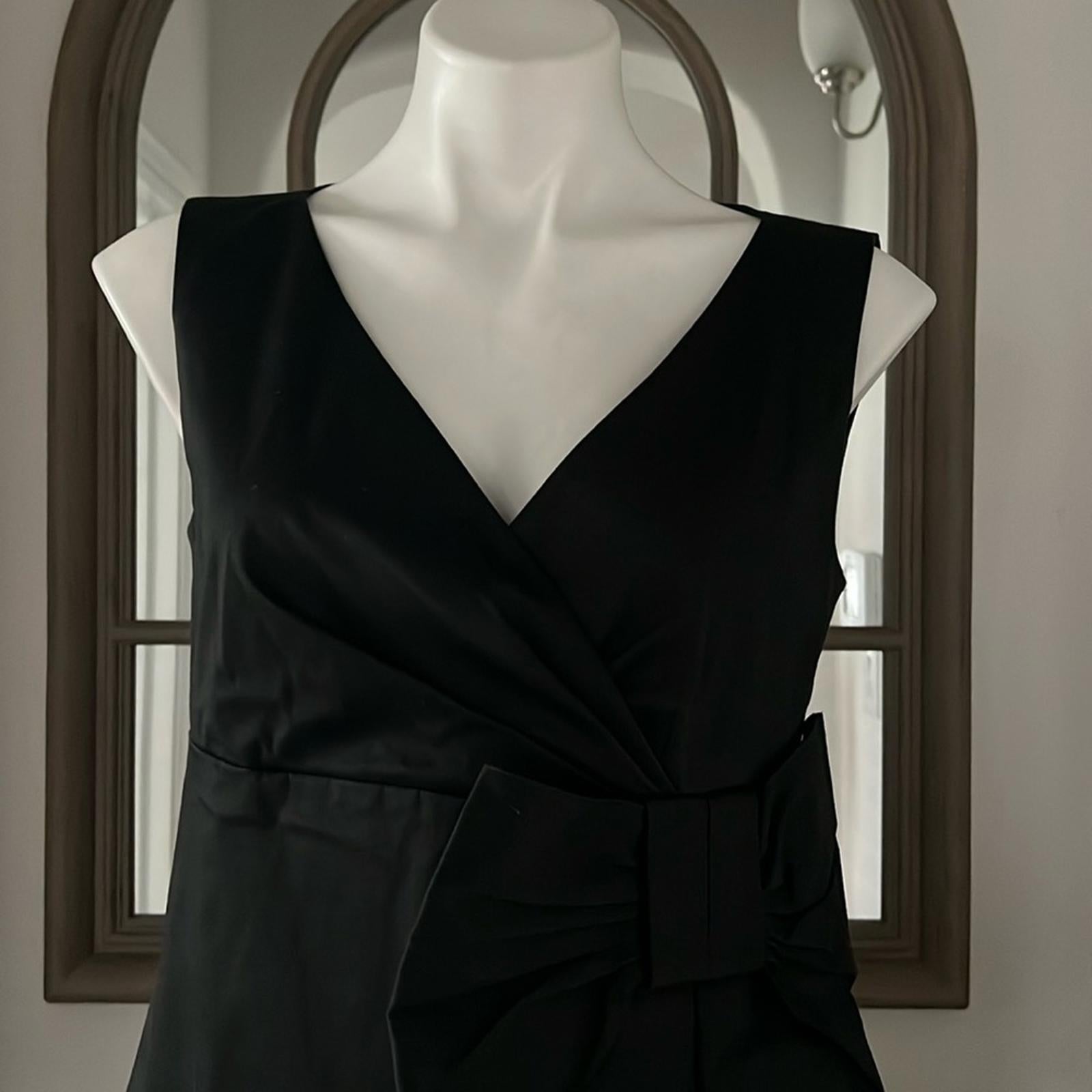 Red Valentino Cocktail Dress in Black, EXCELLENT!
