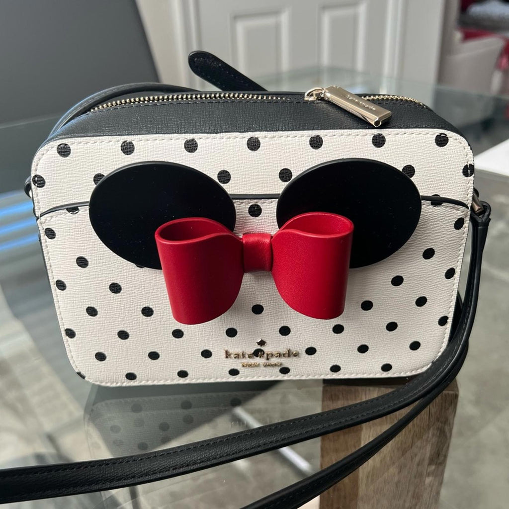 NWT Disney x Kate Spade New York Minnie Mouse Camera, New w/Tag $269 (SOLD OUT)