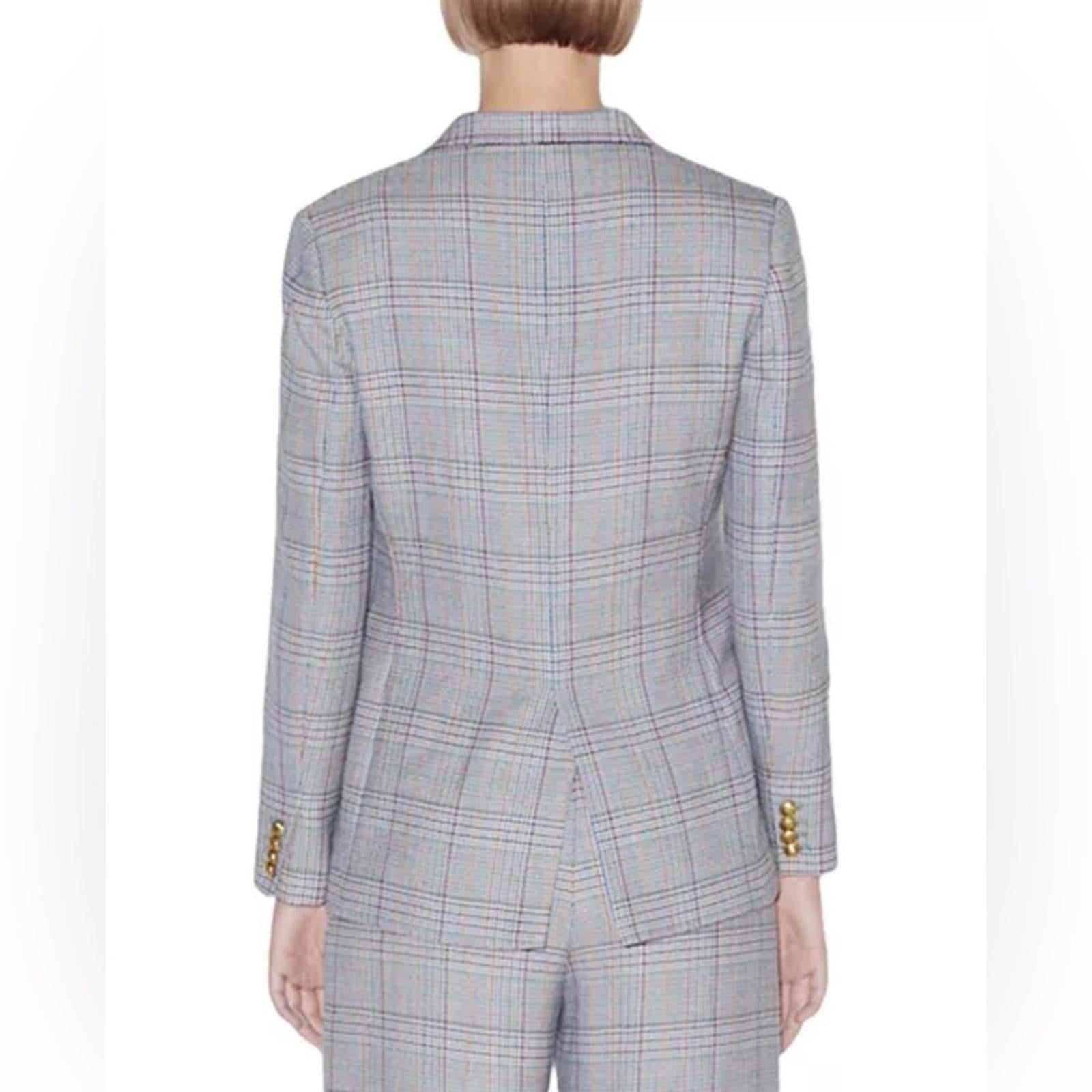 Rosetta Getty Two-Button Tailored Wool Blazer, Size 10 New w/Tag Retail $1695