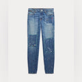 Polo Ralph Lauren Paint-Print Astor Slim Boyfriend Jeans, Size 4T Retail $135