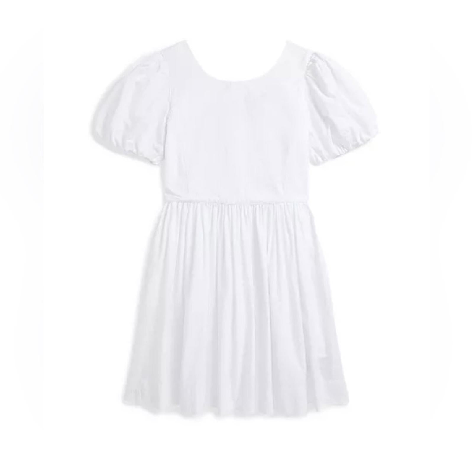 Polo Ralph Lauren Big Girls Seersucker Dress in White, Size 12, NWT