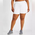 ID Ideology 3-In-1 Running Shorts in White, NWT, Plus Size 2X