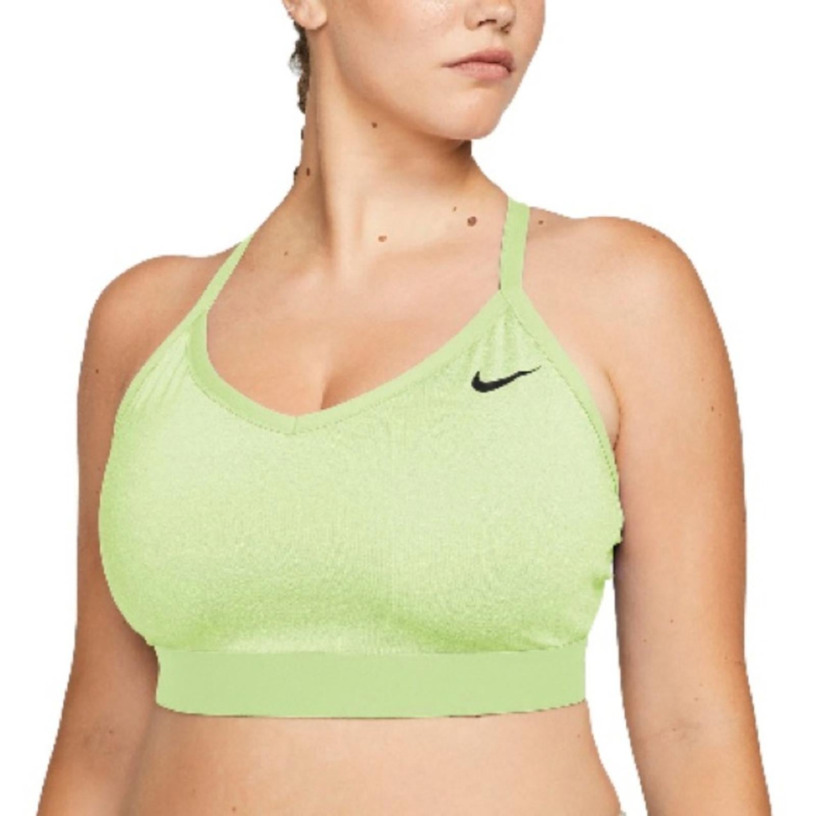 Nike Moisture-Wicking Racerback Sports Bra in Pistachio Green, NWT, Size 1X
