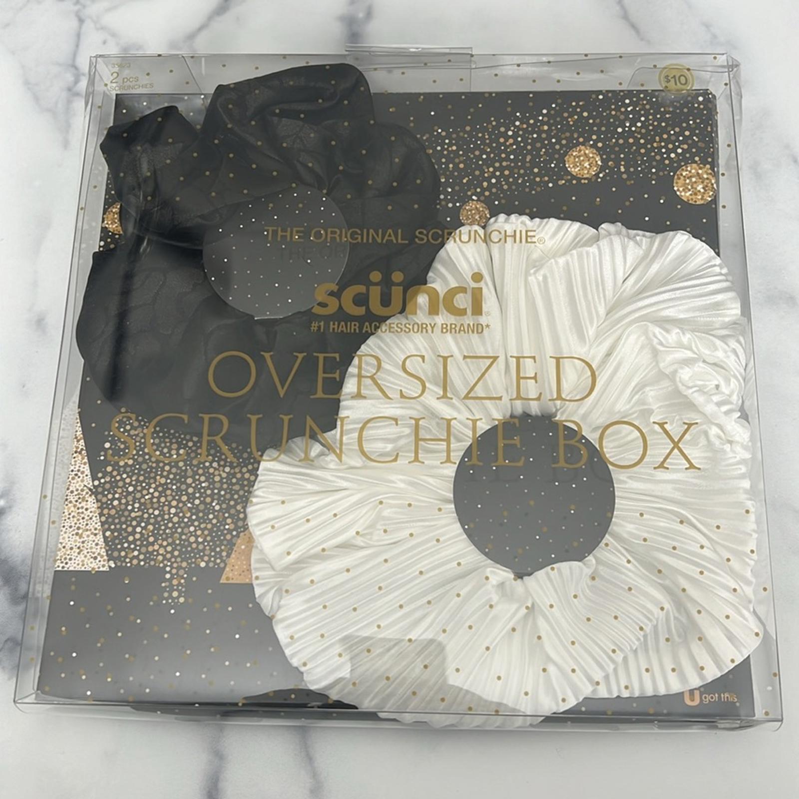 SCÜNCI The Original Scrunchie Oversized Scrunchie Box in Gift Box Jumbo XL NWT