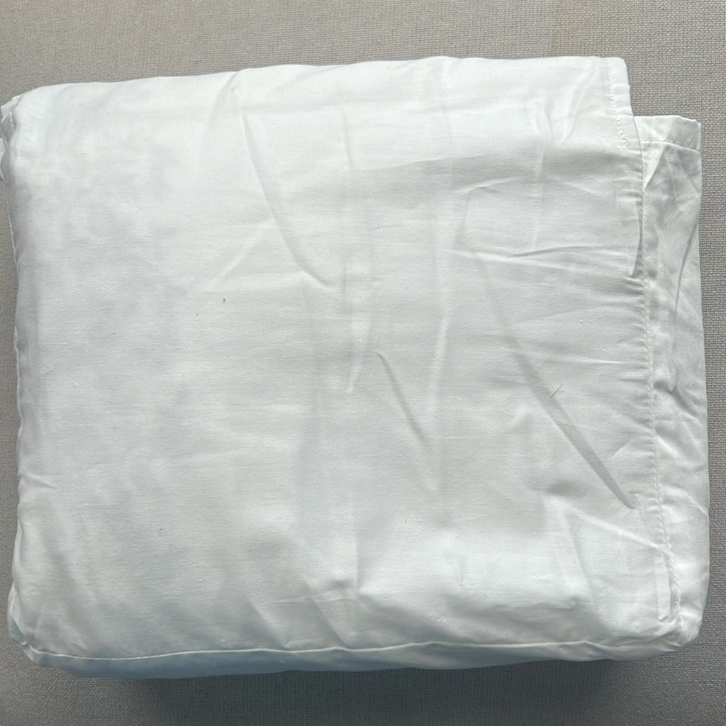 Ralph Lauren Eloise Embroidery Organic Cotton Duvet in Platinum Full/Queen NWT