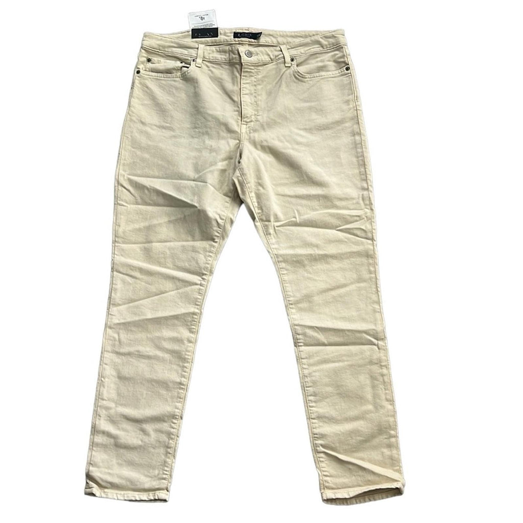 Lauren Ralph Lauren Curvy Mid-Rise Skinny Leg Jeans, Size 18, W34 L30 New w/Tag