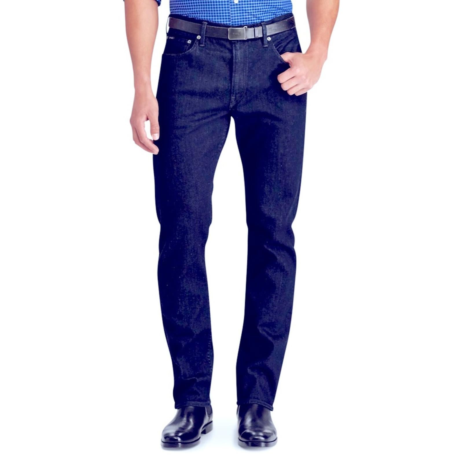 Polo Ralph Lauren Straight -Fit Stretch Jeans Blue Denim Size 40X30 New w/Tag