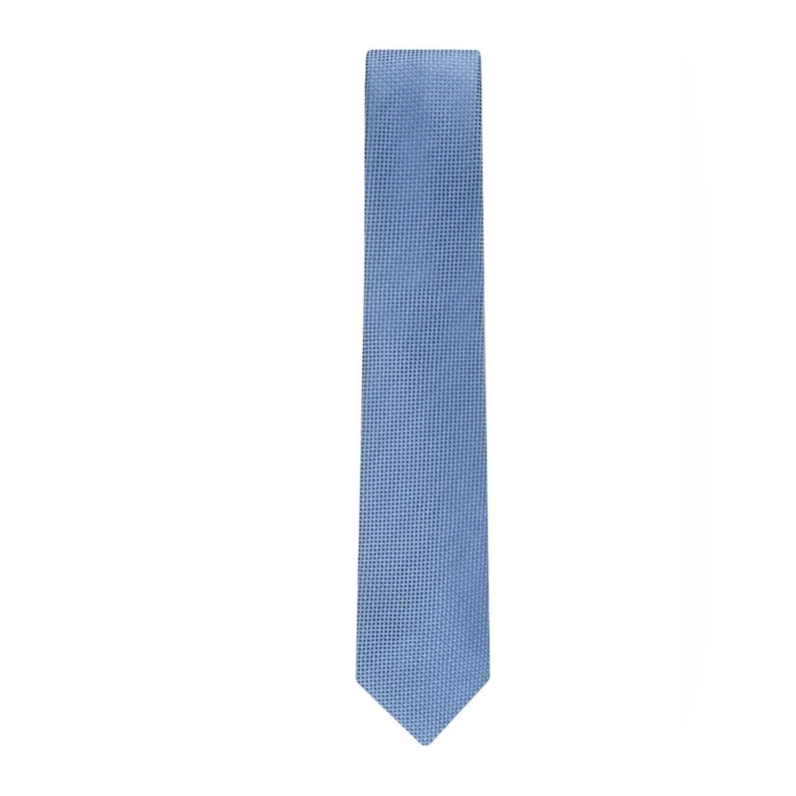 Calvin Klein Men’s Micro Grid Tie in Light Blue, New w/Tag $69.50