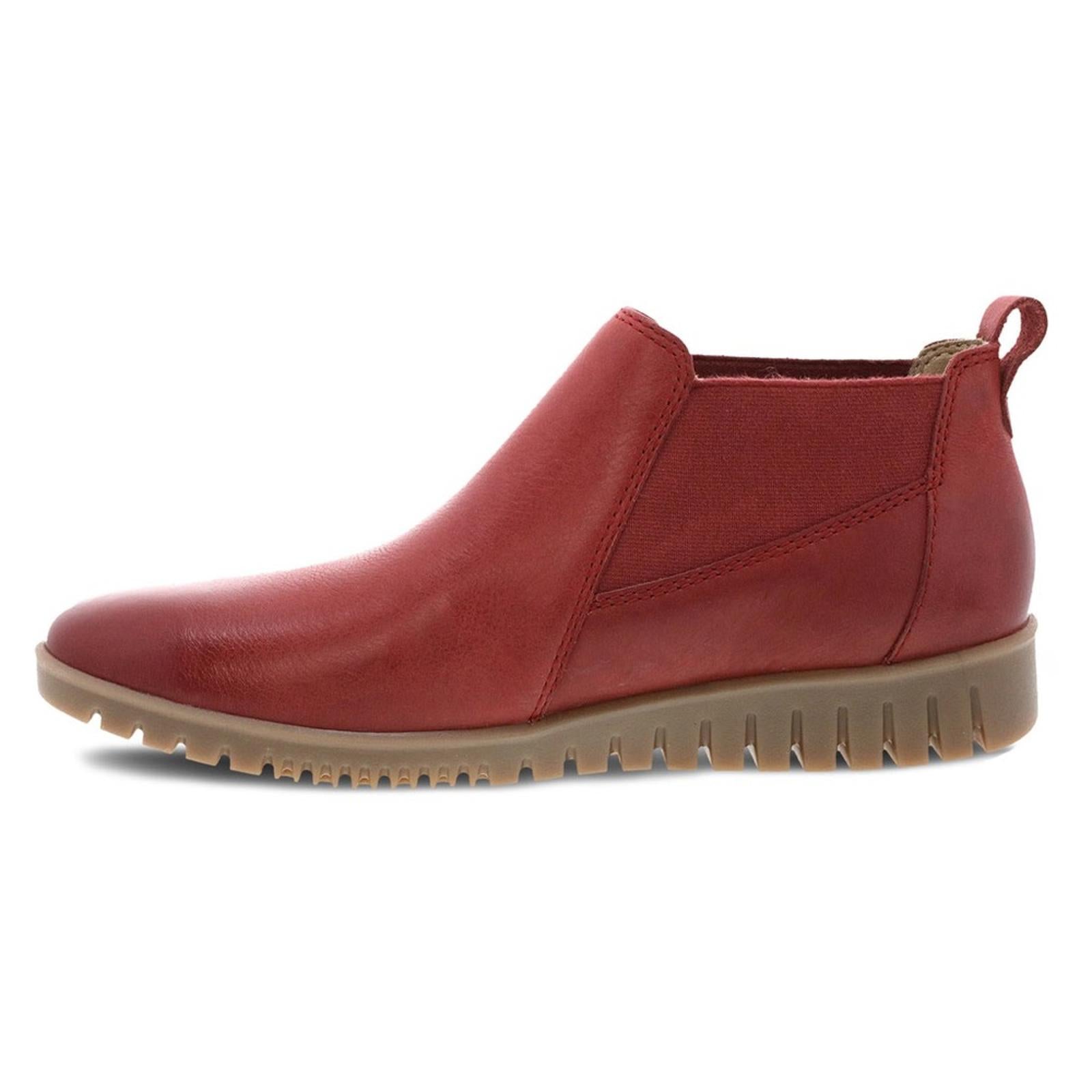 Dansko Louisa Burnished Calf in Red, Size 39 EXCELLENT!