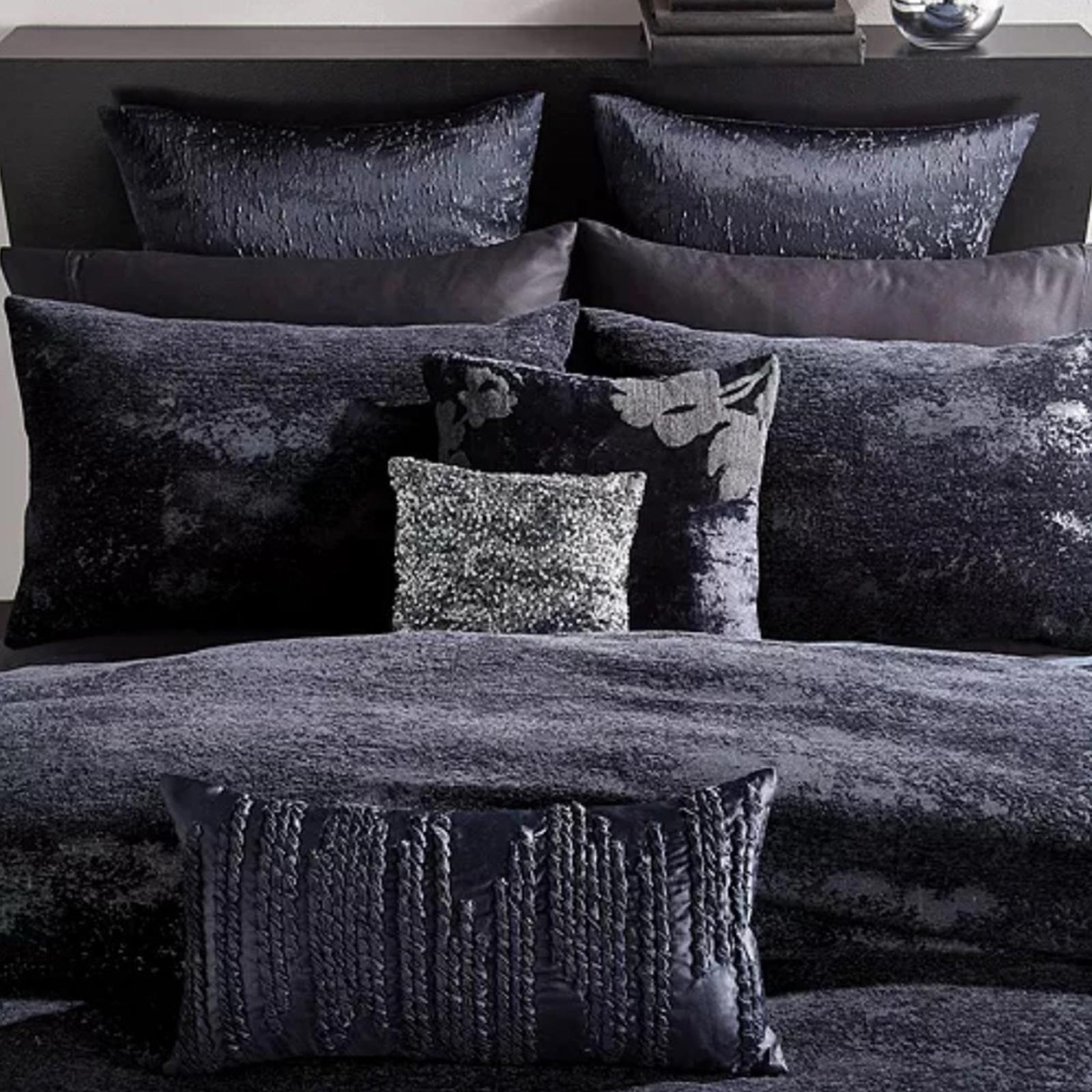 Donna Karan Sapphire Collection Decorative Pillow, 18" x 18" NWT Retail $255