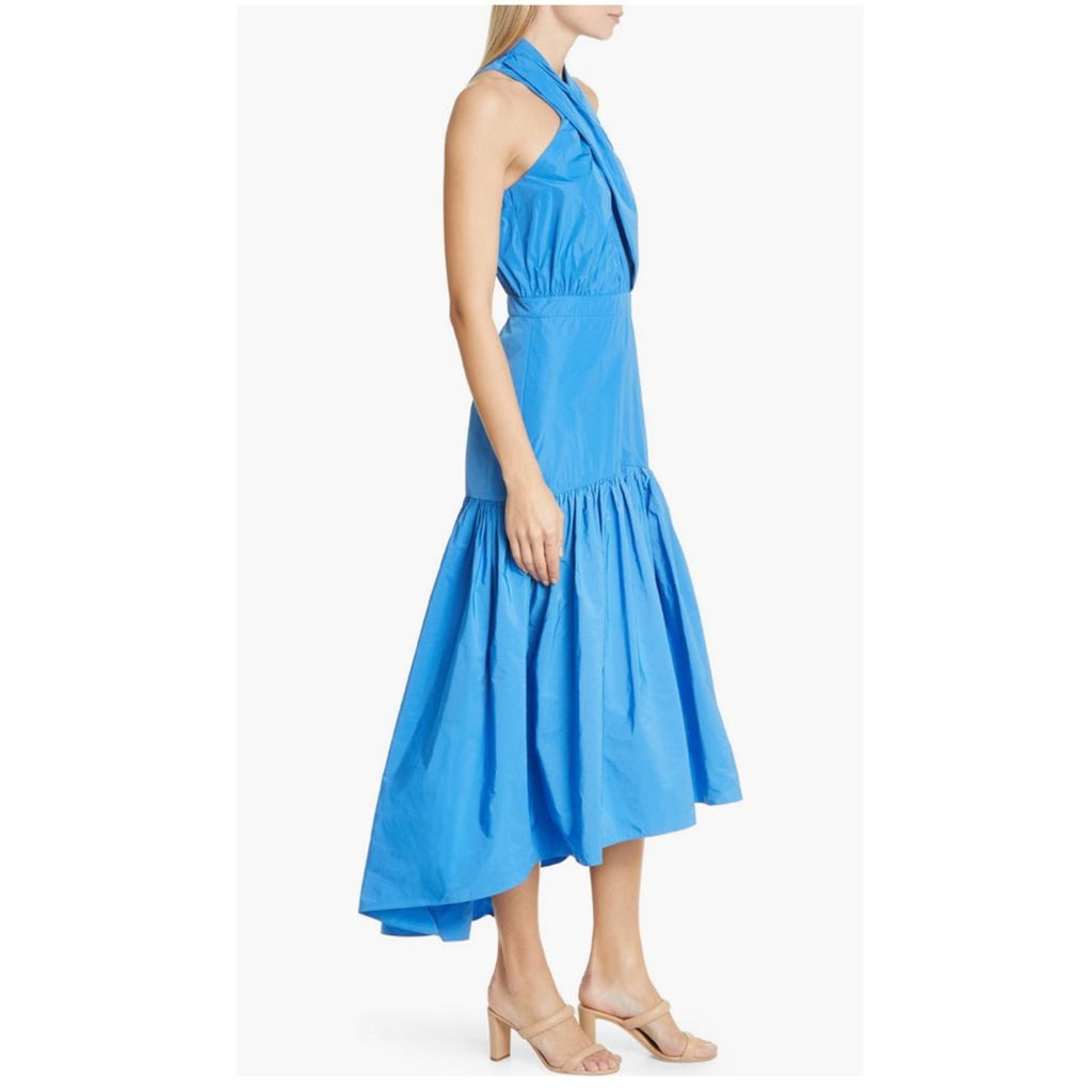 Veronica Beard Radley Halter Neck Hi-Low Dress Size 6, New w/Tag $498 SOLD OUT!