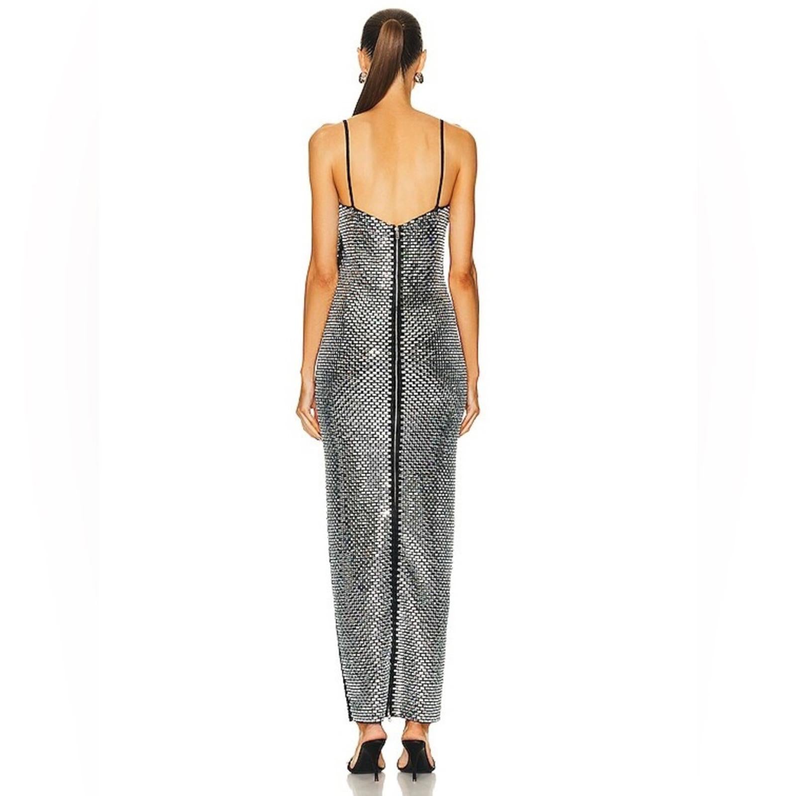 Retrofete Kyree Embellished Knit Dress, Black Size S New with Tag