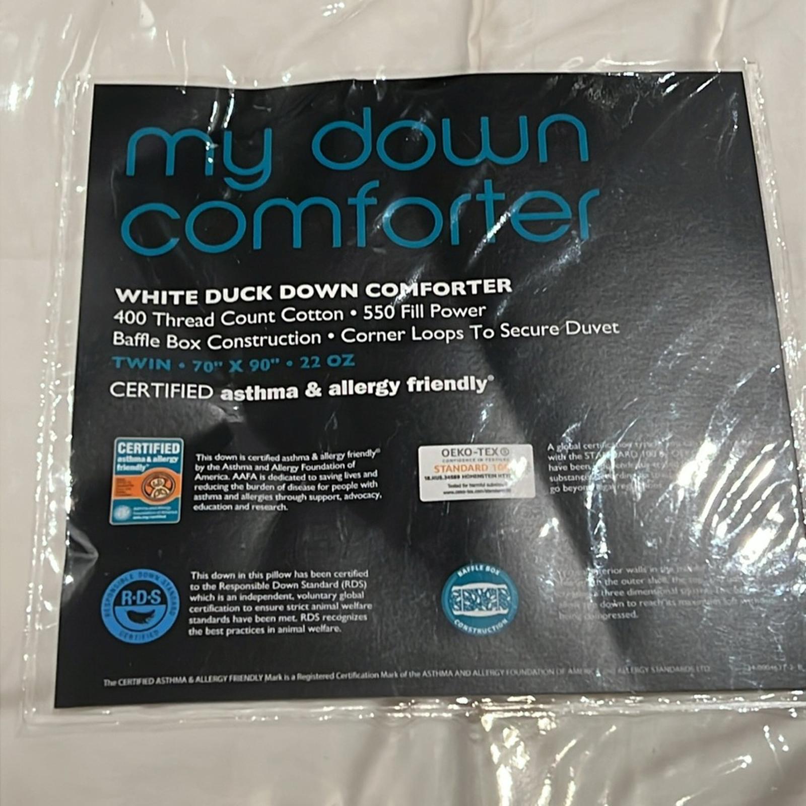 Bloomingdale's My Down Asthma & Allergy Friendly® Comforter 400 Thread Count