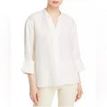 Kobi Halperin Marion Blouse in White, Size S NEW w/Tag $298