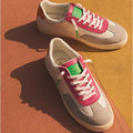 Scotch & Soda Plakka Lace-Up Sneakers/Trainers in Grey Multi Size 42 NEW in Box