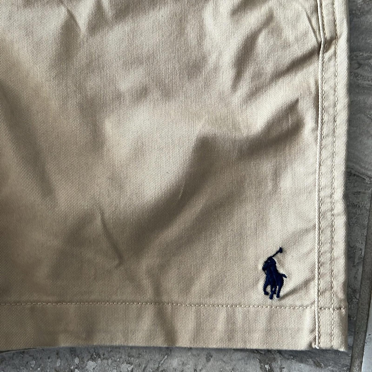 Polo Ralph Lauren Prepster Flex Abrasion Twill Shorts Khaki, Size 20 New w/Tag