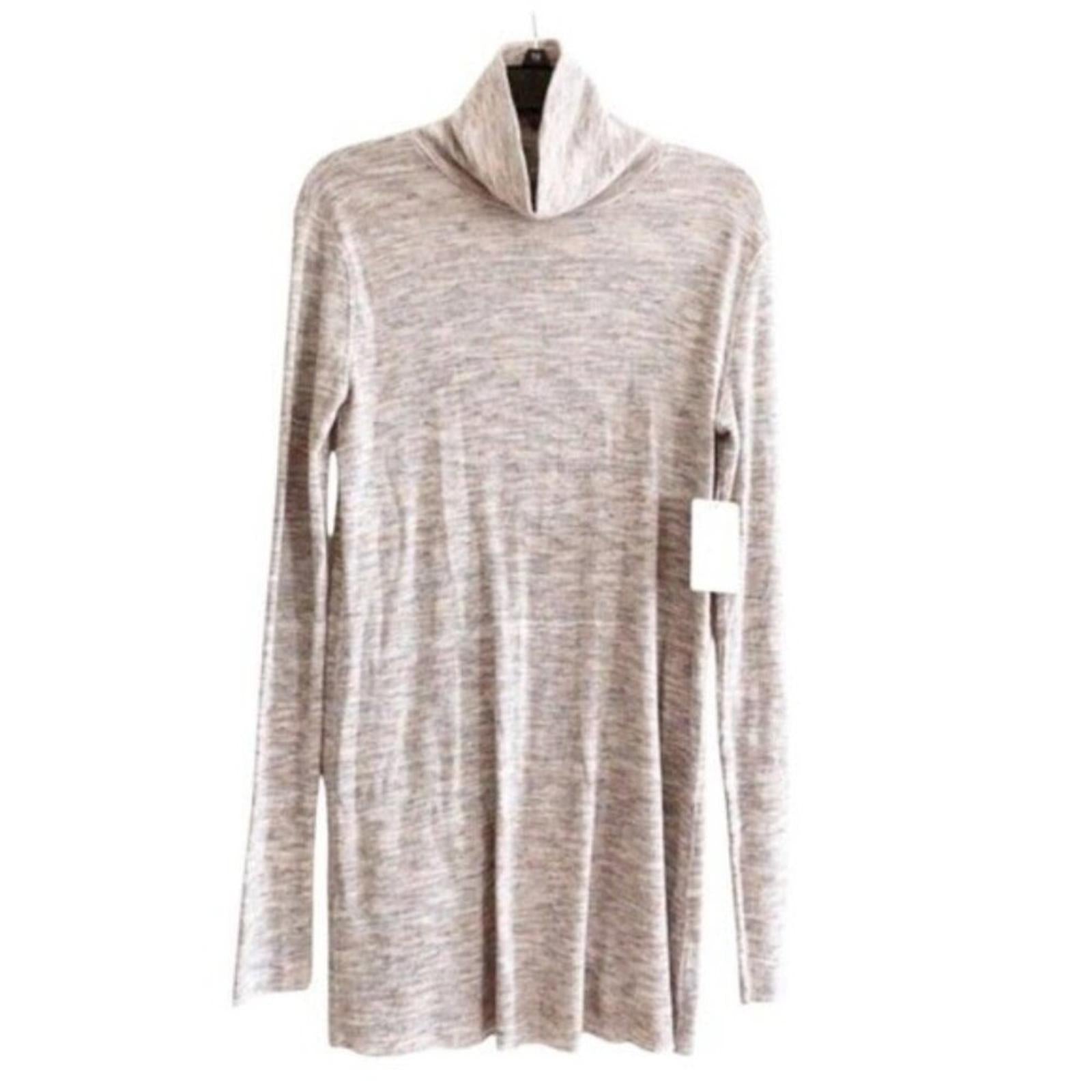 Free People Stone Cold Turtleneck Knit Top/Sweater w/Split Back Size S New w/Tag