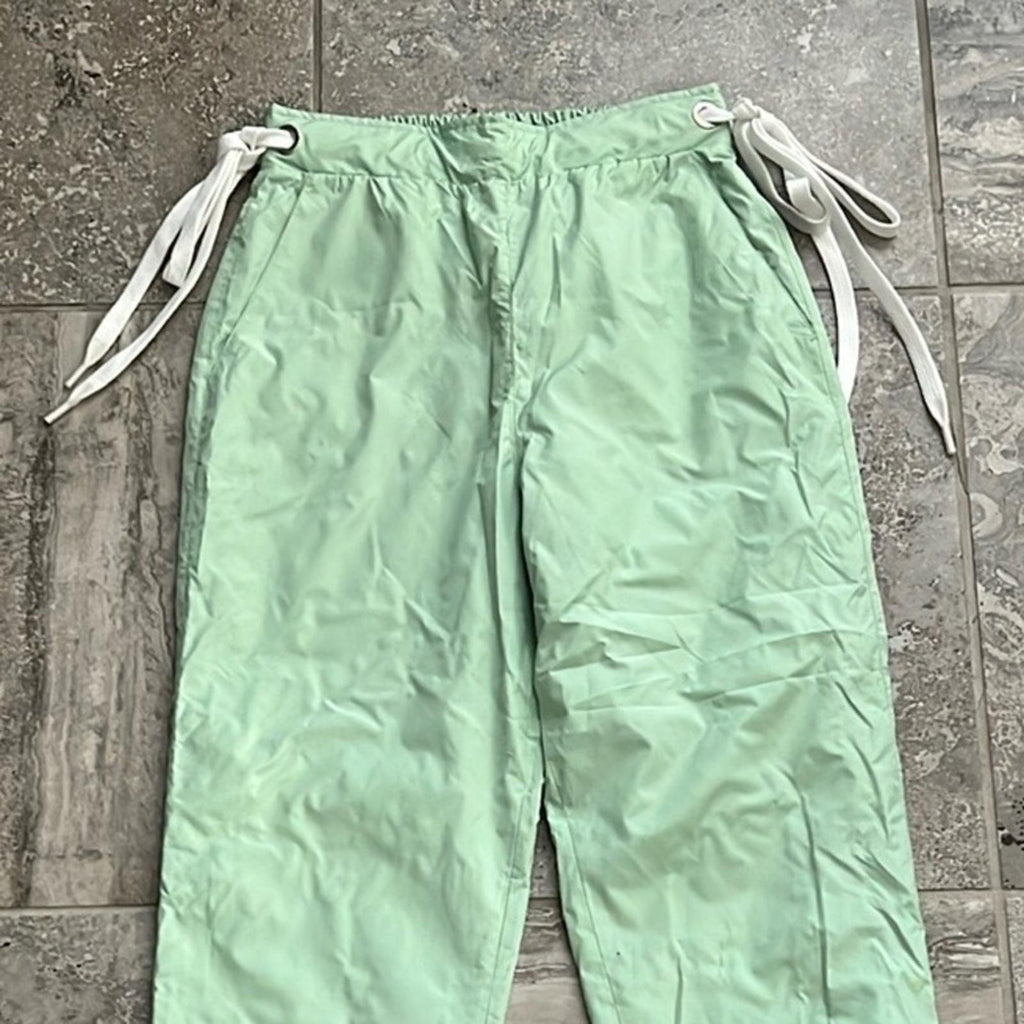 KHRISJOY Casual Pants in Mint Green, Size S - Made in Italy NEW w/o Tag $537