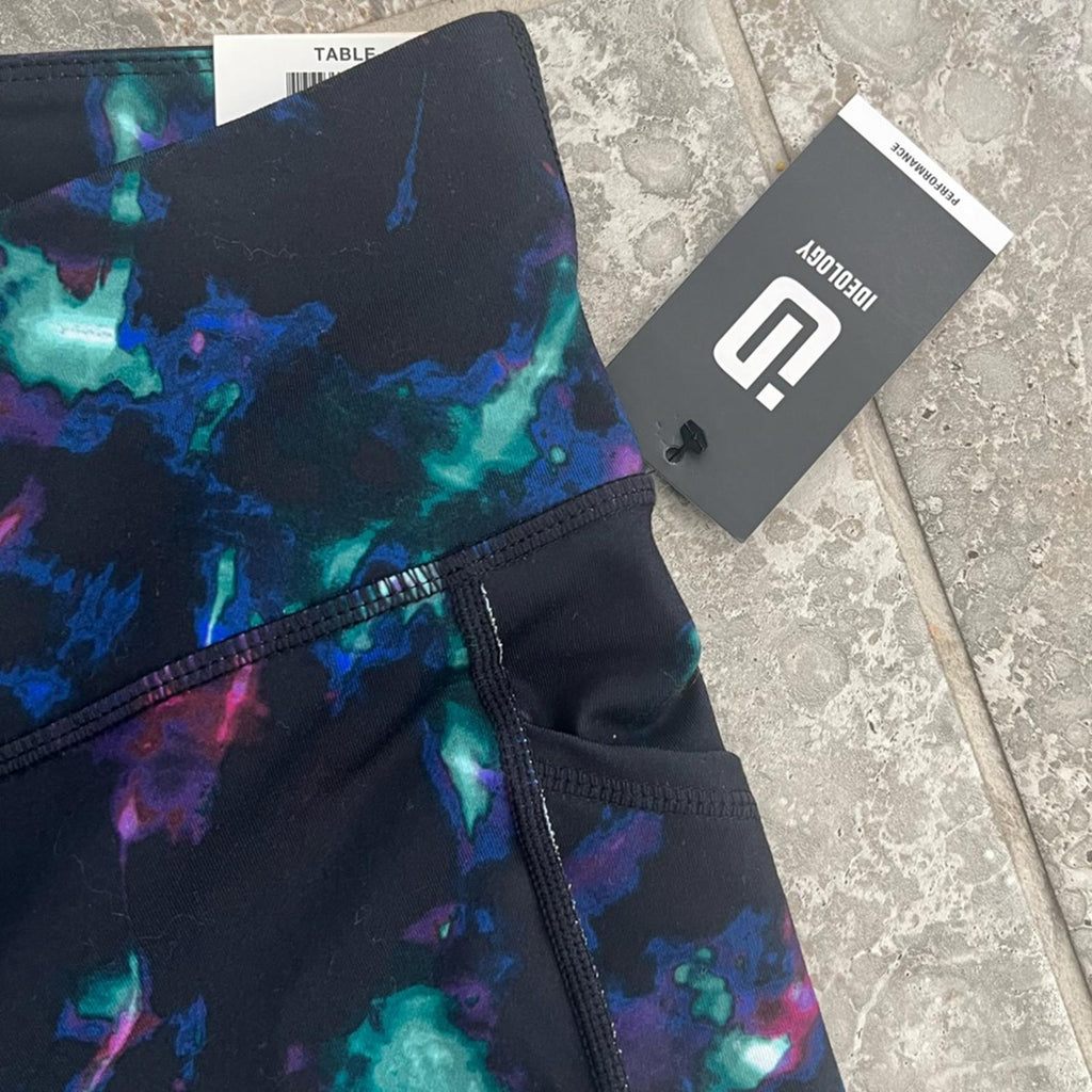ID Ideology Celestial Sky 7/8 Leggings, Cropped Plus Size 1X New w/Tag