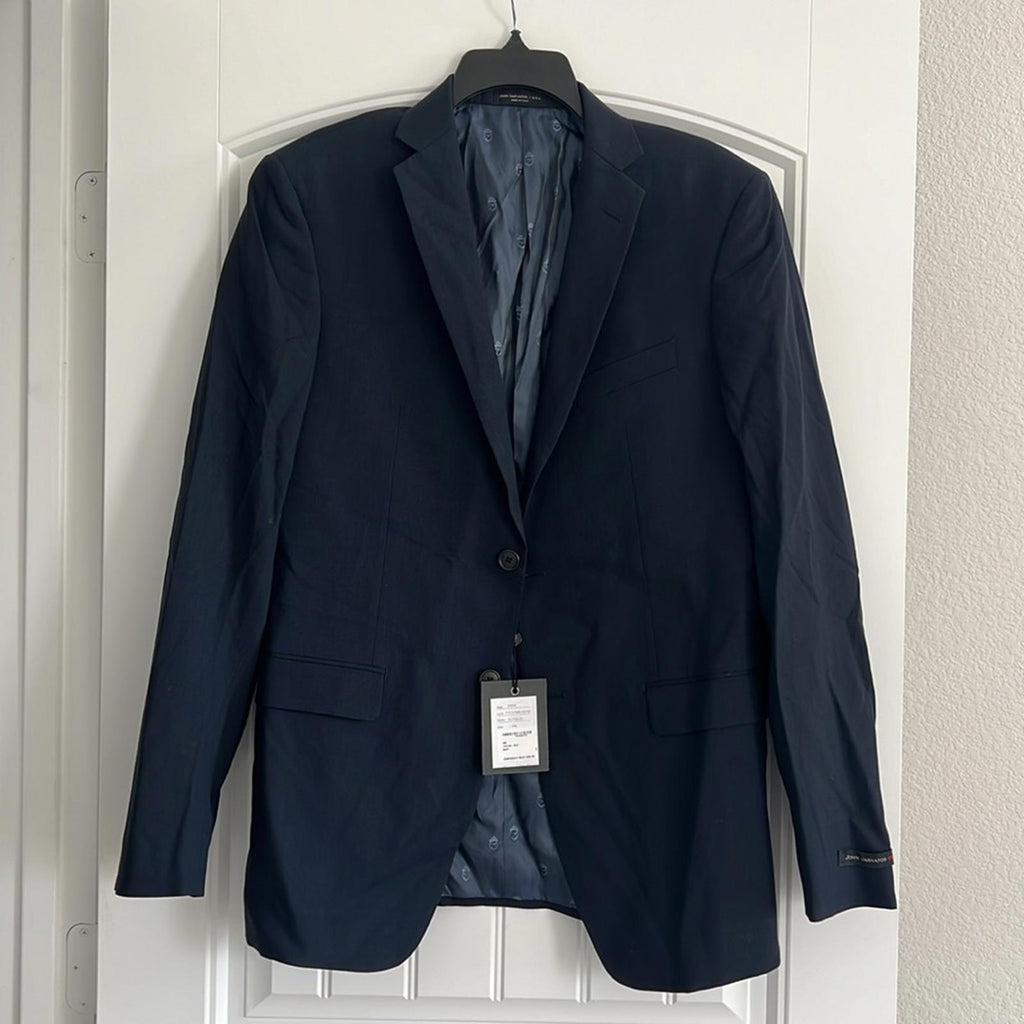 John Varvatos Star USA Slim Fit Suit Separates Navy Wool Size 40L New w/Tag $698