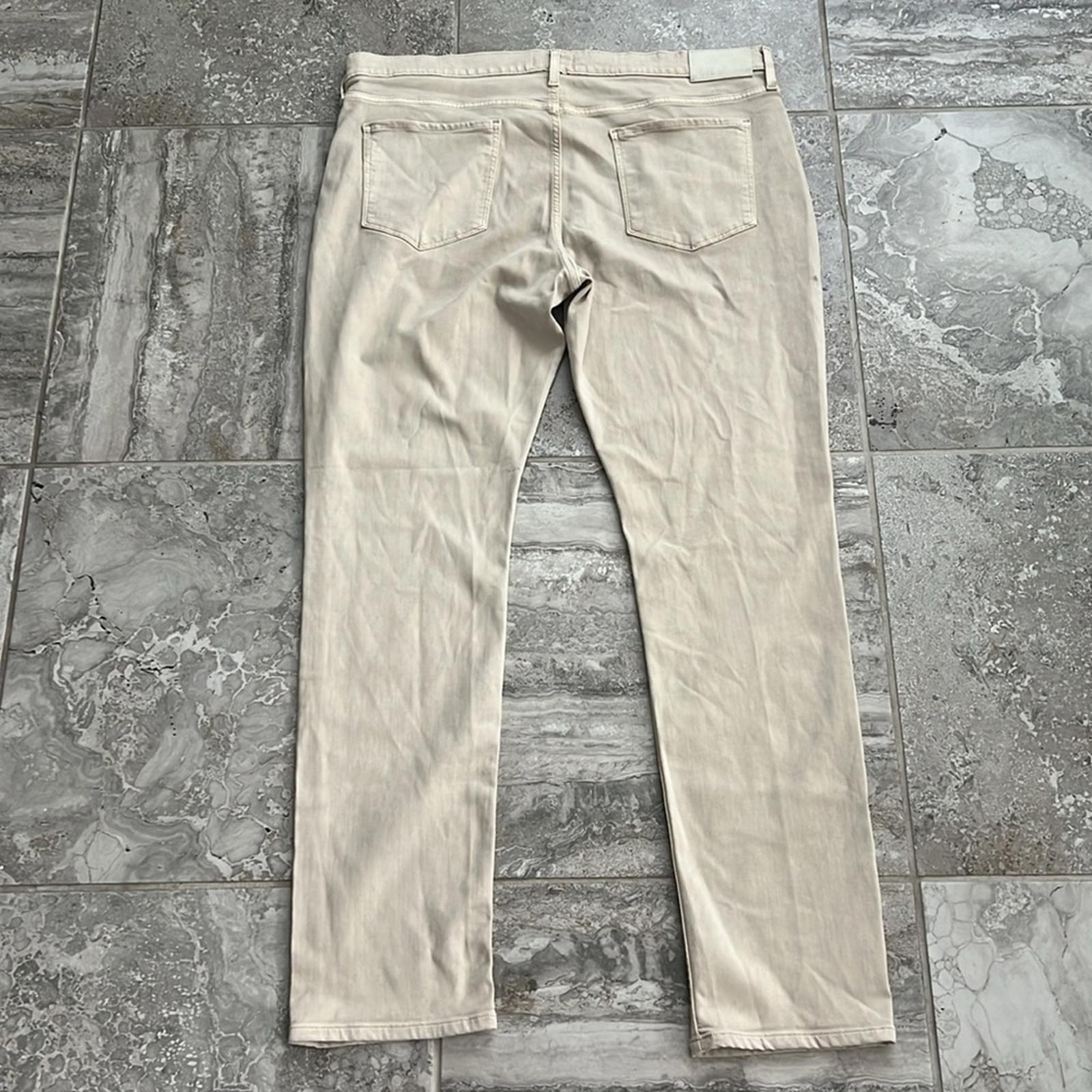 NEW Paige Lennox Khaki Twill Pants, Size 40, New with Tag