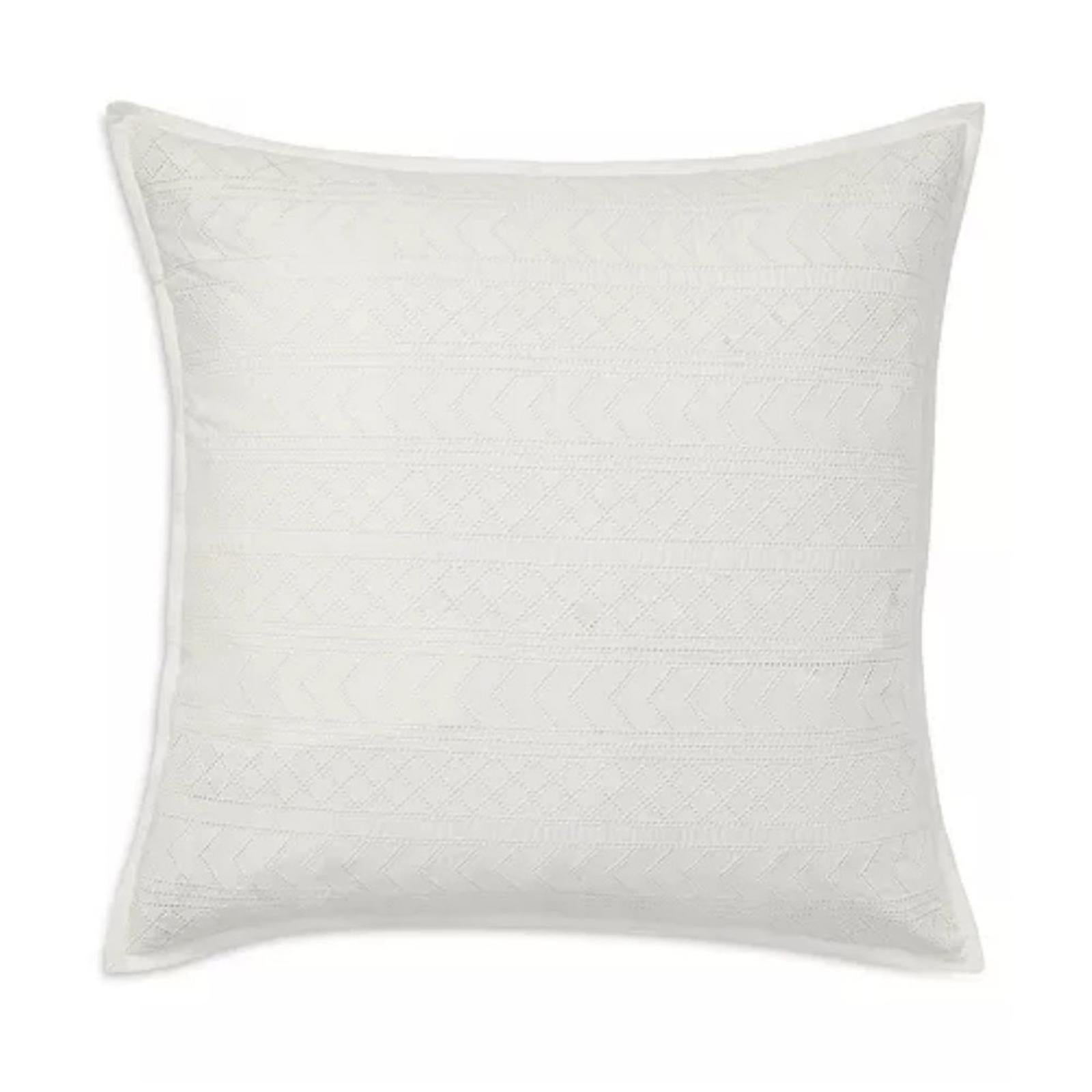 Lauren Ralph Lauren Willa Hemstitched Euro Sham in Cream, New w/Tag $135
