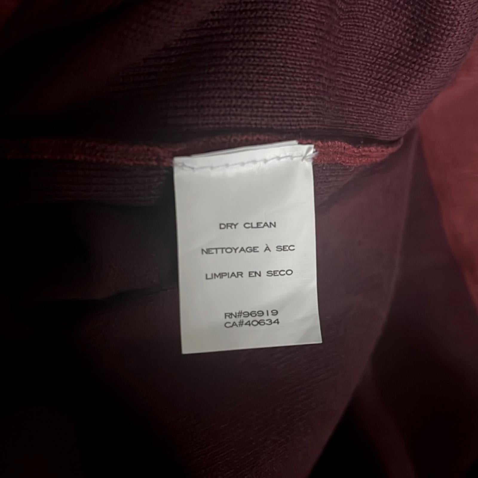 Marc Jacobs Crewneck Sweater in Red, Size XS NEW w/Tag Retail $525