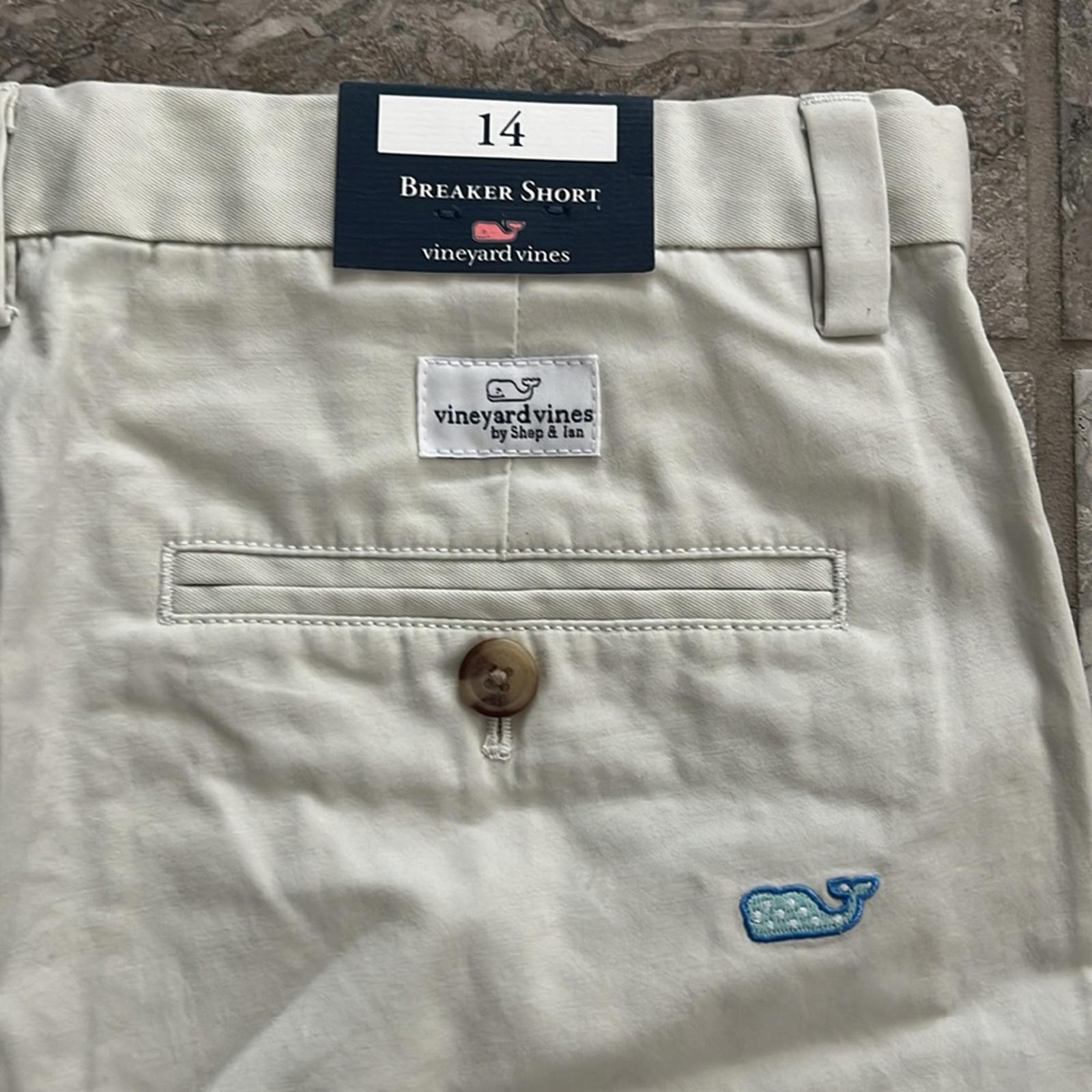 Vineyard Vines Easter Egg Whale EMB Breaker Shorts, Size 14 New w/Tag