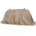 INC Pleated Clutch in Champagne, New w/Tag (Online for $79.50)