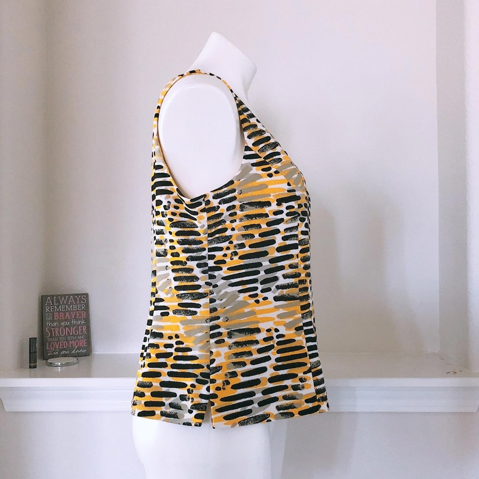 Kasper Helix Scuba Crepe Top, Size 12, NEW w/Tag