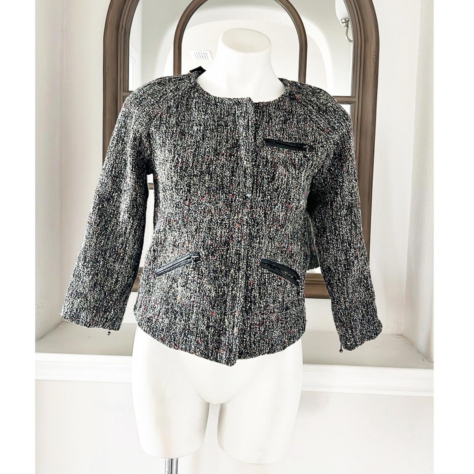 NWT Anthropologie’s Sanctuary Tweed Jacket, Size S New w/Tag