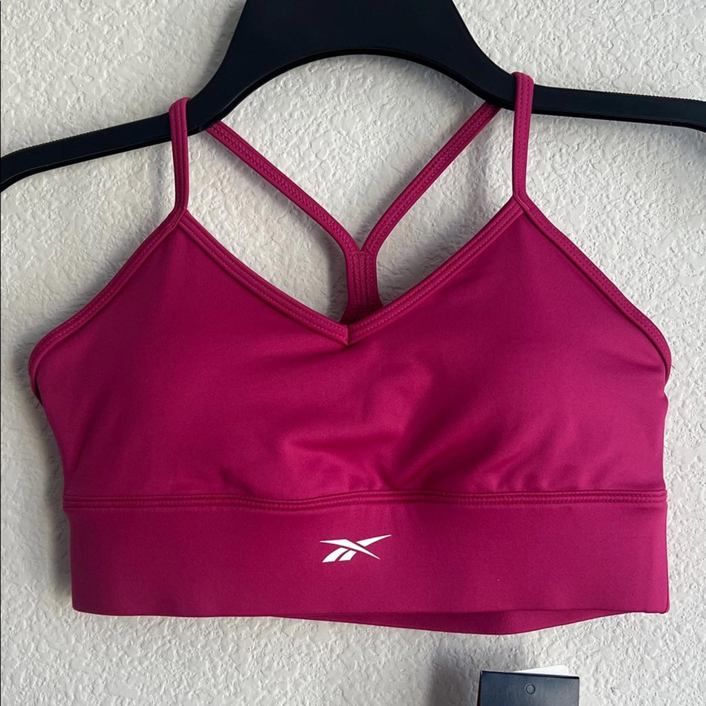 Reebok Workout Ready Sports Bra, ID Train Tri-Back Bra, Size S, NWT