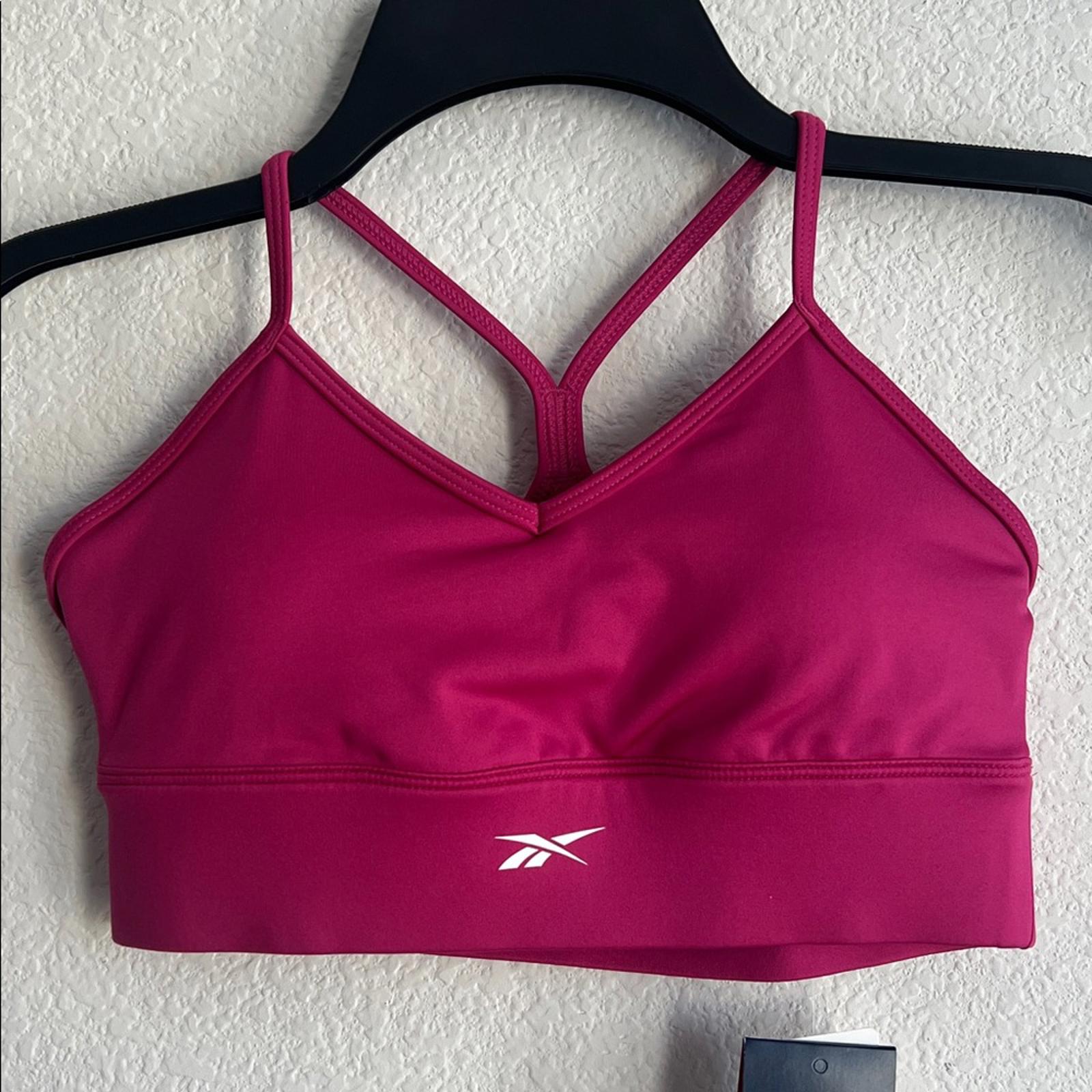 Reebok Workout Ready Sports Bra, ID Train Tri-Back Bra, Size S, NWT