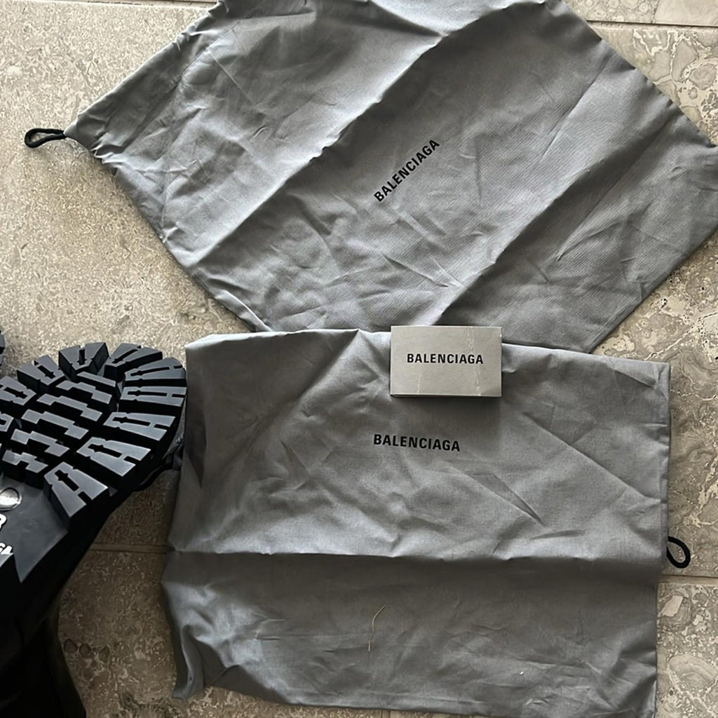 Balenciaga Tractor Boots in Black, Size 41 + DustBag, New in Box SOLD OUT!