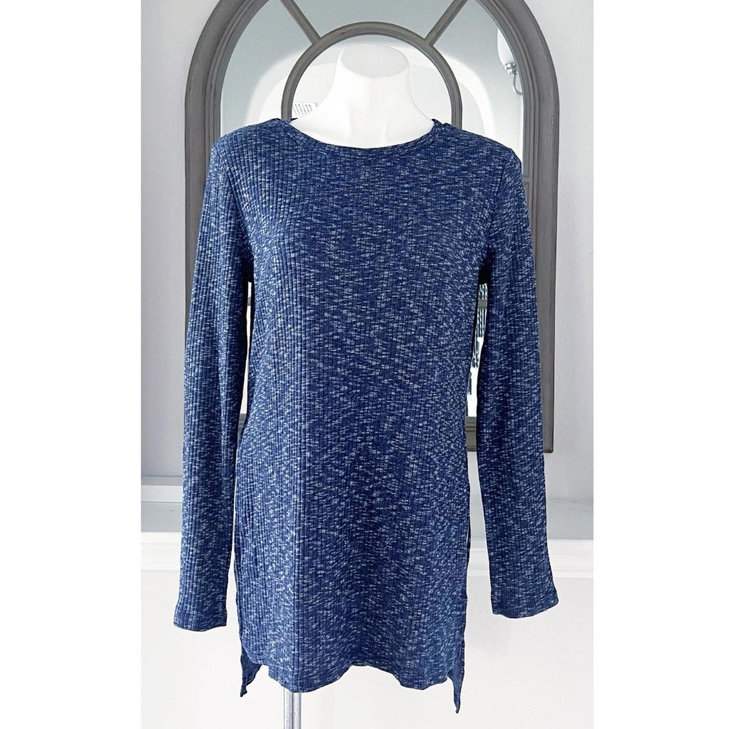 NEW Nostalgia Katy Top/Sweater, Navy Heather Size M New w/Tag