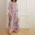 Etro Abito Mare Kaftan-Style Dress in Pastel (Made in Italy) Size 38, NWT $1,550