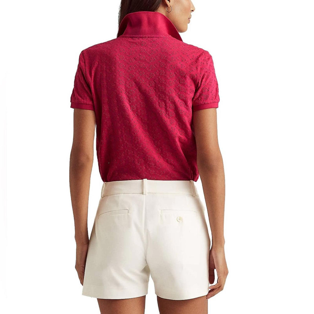Lauren Ralph Lauren Pink Embroidered Polo Shirt, Size 3X, New with Tag