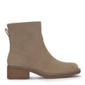 Lucky Brand Kazey Leather Stacked Heel Ankle Boots, NWT, Size 6.5