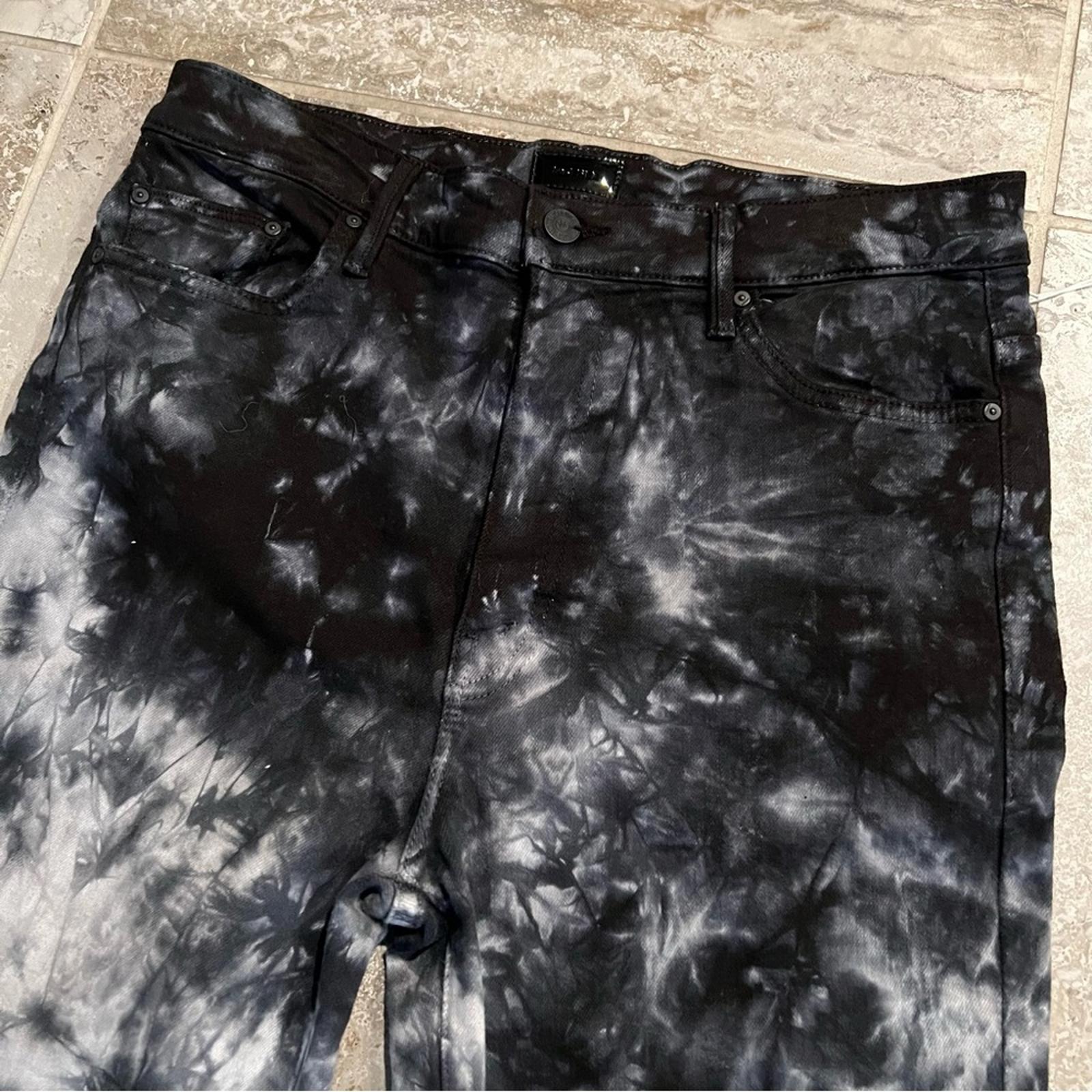 MOTHER The Super Swooner Tie Dye Ankle Skinny Jeans, NEW, Size 32