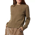 Joie Iena Pointelle Knit Sweater in Stone Grey, Size XS NEW w/Tag $328