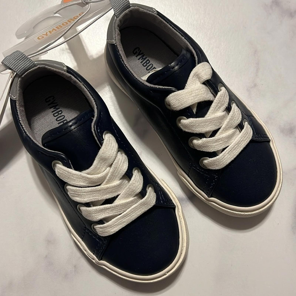 Gymboree Boy’s Lace-Up Sneakers, Size 8 New with Tag